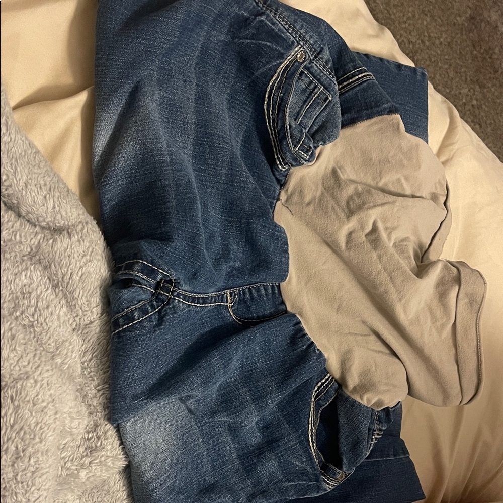 Blue Denim Shorts